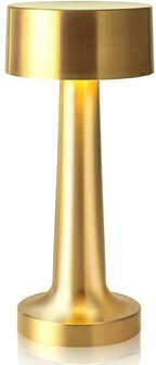 Tafellamp Led oplaadbaar - Goud