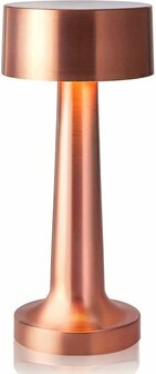 Tafellamp Led oplaadbaar - Brons