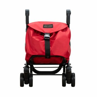 Ceruzo Go Four Boodschappentrolley  - Rood - 43.5 liter - by Playmarket