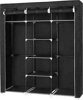 Ceruzo Kledingkast - Garderobekast - 150x45x175cm - Stoffen Vouwkast