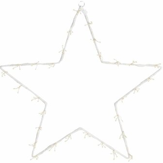 Kerstster met 120LED&#039;s - 40cm - warm wit