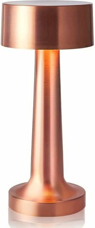 Tafellamp Led oplaadbaar - Brons