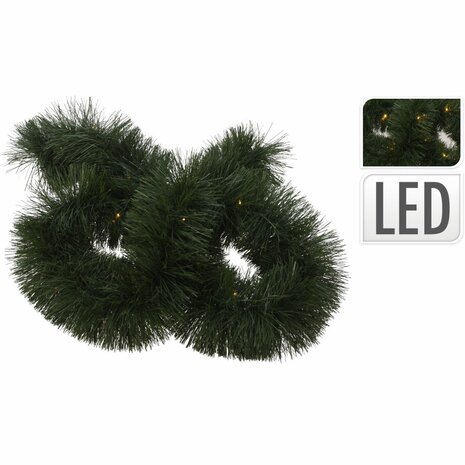 Guirlande 270 cm - met 26 led - op Batterijen