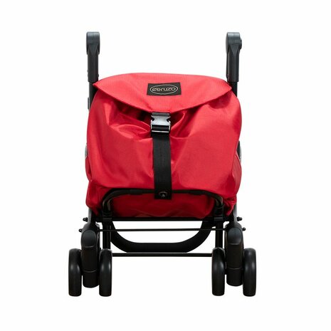 Ceruzo Go Four Boodschappentrolley  - Rood - 43.5 liter - by Playmarket