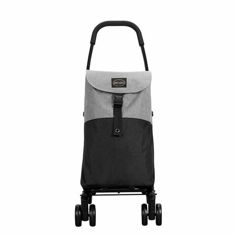 Ceruzo Go Four Boodschappentrolley  - Grijs / Zwart - 43.5 liter - by Playmarket